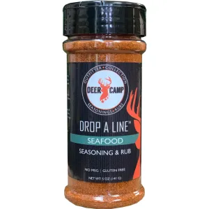 Deer Camp Drop A Line Seafood Seasoning DCS5DALSSR