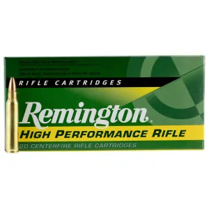 Remington 28399 High Performance 223Rem 55gr Pointed Soft Point 20 Per Box/10 Case Centerfire, Rifle Ammunition