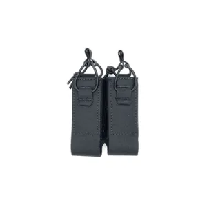 Haley Strategic Partners Multi Utility Pouch POUCH_MICRO_ULT-1-2-BL, Double, Fits (2) Pistol Mags, Black POUCH_MICRO_ULT-1-2-BLK