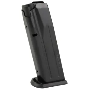 Tanfoglio Mag 05CAR00011, 38 Super, 17 Rounds, Black, Fits All Large Frame Tanfoglio 05CAR00011