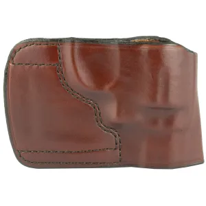 Don Hume JIT Slide Holster, Fits Medium Revolver, Right Hand, Brown Leather J968550R