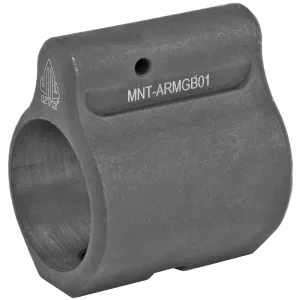 Leapers MNT-ARMGB01, Inc. - UTG AR15 Micro Gas Block, .750 in, Includes Gas Tube Roll Pin, Self-Locking Set Screws