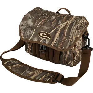 Drake Waterfowl DA1051038 Blind Bag Refuge Realtree Max-7, One Large Compartment, Waterproof, Exterior Shell Loops, Adj. Shoulder Strap