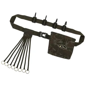 Drake Waterfowl DA2200018 Ultimate Timber Strap Drake Old Schoolt 72 in Adj. Strapt 4 Hookst 8 Slip Ring Game Strapst Shell Pouch