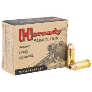 Hornady 9126 Custom 10mmAuto 180gr Hornady XTP Hollow Point 20 Per Box/10 Case Centerfire, Handgun Ammunition
