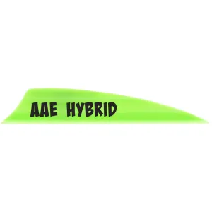 AAE Hybrid Vane 2.0 Bright Green 100pk HY20BG100
