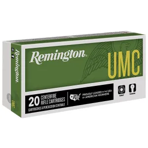 Remington 23748 UMC 223Rem 45gr Jacketed Hollow Point 20 Per Box/10 Case Centerfire, Rifle Ammunition