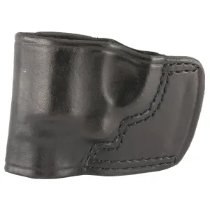 Don Hume JIT Slide Holster, Fits J Frame, Left Hand, Black Leather J941000L