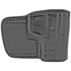 Don Hume JIT Slide Holster, Fits S&W M&P Shield EZ 2.0 9MM, Right Hand, Black Leather J967200R