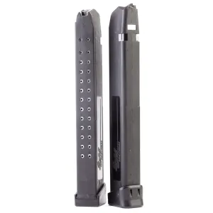 SGM Tactical Magazine, 40 S&W, 31 Rounds, Fits Glock 22, Polymer, Black SGMT40G31R