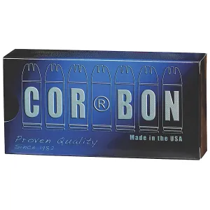 Corbon Self Defense Cartridges SD40135, 40 S&W, Jacketed Hollow Point, 135 GR, 1325 fps, 20 Rd/bx