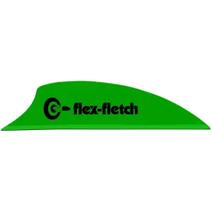 Flex Fletch SK2 Vanes Flo Green 2 in 39 pk SK-2-FG-39