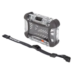 Nanuk 3100011 Nano 310 Water-Resistant Clear Polycarbonate Material with PowerClaw Latches 5.20 in L x 3 in W x 1.10 in H Interior Dimensions Includes Carry Strap