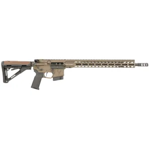 Stag STAG15004502 Stag 15 Pursuit 6.5 Grendel 5+1 18, Midnight Bronze Rec/16.50 Slimline M-Lok Handguard, Black Magpul CTR Stock with Leather Cheek Pad, MOE K2+ Grip, VG6 Gamma Brake, Timney Trigger, Ambi Safety/Charging Handle, Rifle