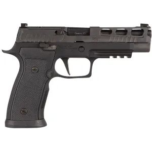 Sig Sauer 320AXGF9BXR3PROR210 P320 AXG Pro 9mm Luger 4.70 in 10+1 Black Hardcoat Anodized Frame with Black Nitron Stainless Steel Slide & Black Carry AXG Polymer Grip
