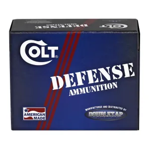 DoubleTap Ammunition Colt Defense, 40 S&W, 135Gr, Jacketed Hollow Point, 20 Round Box 40SW135CT
