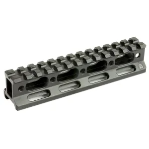 Leapers, Inc. - UTG Riser Mount, 1 in, 13 Slots, Fits Picatinny, Black Finish MT-RSX1L