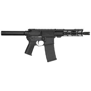 CMMG PE30A81BBAB Banshee MK4 300 Blackout 8 30+1 Black Cerakote Rec Black Nitride Barrel CMMG RipBrace Black Polymer Grip Right Hand