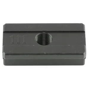 MGW Armory Universal Sight Tool Shoe Plate MGWSP111, For Beretta 92, Use With RangeMaster Universal Tool SP800, Black Finish MGWSP111