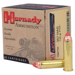Hornady 92782 LEVERevolution 44RemMag 225gr Hornady Flex Tip eXpanding 20 Per Box/10 Case Centerfire, Handgun Ammunition