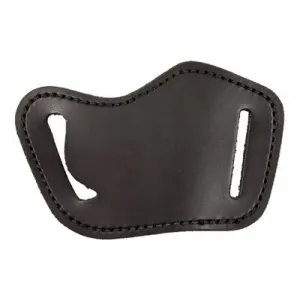 Desantis Simple Slide Belt Holster, Fits Medium/Large Autos and Revolvers, Right Hand, Leather Material, Black Finish 119BAG2Z0
