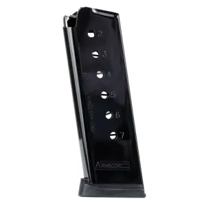 Rock Island 54172 1911 CS 7rd 45 ACP Blued Metal, Magazine