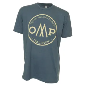 October Mountain Tradition Tee Indigo Medium xxx