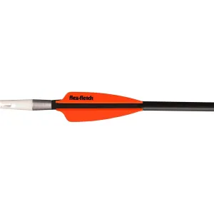 Flex Fletch FFP Shield Cut Vanes Blaze Orange 36 in 39 pk FFP-360-BLZ-39
