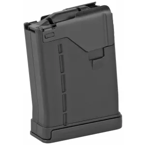 Lancer Magazine, L5 Advanced Warfighter, 223 Rem/5.56NATO, Fits AR-15, 10 Rounds, Polymer, Black 999-000-2320-23