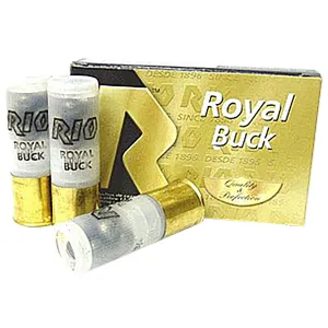 Rio Ammunition RB209 Royal Buck 20Gauge 2.75 1 1/8oz 0Buck Shot 25 Per Box/10 Case, Shotshell Lead Loads