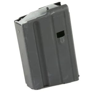 ASC Magazine, 6.8 SPC, Fits AR Rifles, 10Rd, Stainless, Black 10-68-SS-BM-G-ASC
