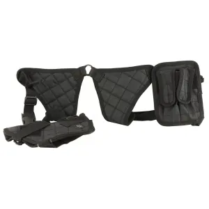 Leapers, Inc. - UTG Deluxe Shoulder Holster, Ambidextrous, Universal, Black Finish PVC-H170B