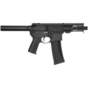 CMMG PE22A5B9EAB Banshee MK4 22 LR 25+1 4.50, Armor Black, Buffer Tube, M-LOK Handgaurd, Polymer Grip, Zeroed Flash Hider
