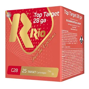 Rio Ammunition RCHV286 Game Load 28Gauge 2.75 1oz 6Shot 25 Per Box/10 Case, Shotshell Lead Loads