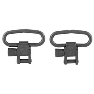 KNS Precision, Inc. 1.25 in Sling Swivels, Pair, Black SWIVEL