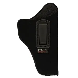 Uncle Mikes 76152 Inside The Pants IWB Size 15 Black Suede Like Belt Clip Fits Large Semi-Auto Fits 3.75-4.50 in Barrel Left Hand, Holster