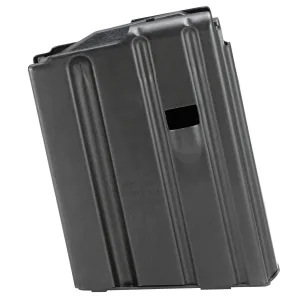 DuraMag 5X23041185CPD SS Replacement Magazine Black with Black Follower Detachable 5rd 223 Remt 300 Blackoutt 5.56x45mm NATO for AR-15