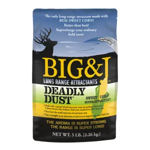 Big And J Deadly Dust Sweet Corn Attractant 5 lb BB2-DD-5