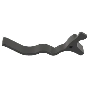 Bastion Blank BASRGR1022-LONG-BLANK, Long Mag Release, Black and White, Fits Ruger 10/22 BASRGR1022-LONG-BLANK