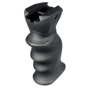 UTG RBFGRP172B UTG Combat Foregrip Black Polymer