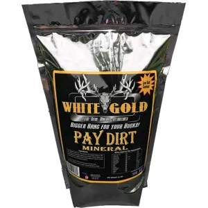 White Gold Pay Dirt Mineral Attractant 10 lb WG10