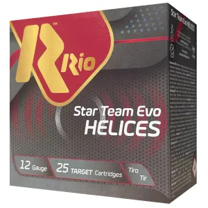Rio Ammunition STH2875 Star Team EVO 12Gauge 2.75 1oz 7.5Shot 25 Per Box/10 Case, Shotshell Lead Loads