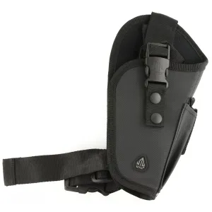 Leapers, Inc. - UTG Elite Tactical Leg Holster, Fits Most Large Autos, Right Hand, Black PVC-H168ET