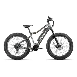 Rambo Bikes 1000XPU Rebel Full Frame TrueTimber Viper Urban Camo SHAM NX, PG-1130 11-42, 11 Speed, Bafang BBSHD Mid-Drive Motor, 35 mph Speed