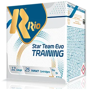 Rio Ammunition STT32X75 Star Team EVO 12Gauge 2.75 1 1/8oz 7.5Shot 25 Per Box/10 Case, Shotshell Lead Loads