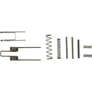 Ergo Grip 9 Piece AR Lower Receiver Spring Kit, Fits AR15, Includes Bolt Catch Spring, Disconnector Spring, Buffer Retainer Spring, Trigger Spring, Magazine Catch Spring, Hammer Spring, Selector Spring, and 2 Detent Springs 4612