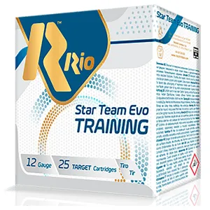 Rio Ammunition STT288 Star Team EVO 12Gauge 2.75 1oz 8Shot 25 Per Box/10 Case, Shotshell Lead Loads