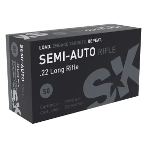 SK 420148 Semi-Auto Rilfe 22LR 40gr 50 Per Box/100 Case Rimfire Ammunition