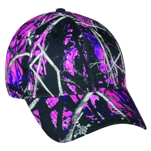 Outdoor Cap Mid Profile Hat Muddy Girl 350M MSMG
