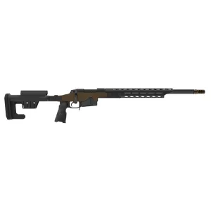 Fierce FMTR7MMBC20DB Reaper MTN 7mm BC 3+1 20 Carbon Fiber Match Grade Threaded Barrel, Bronze Cerakote w/Pic Rail Receiver, Carbon Fiber M-LOK Handguard, Adj Fold & Lock Black Carbon Fiber Stock, Vertical w/Thumb Shelf Grip, Ambi, Rifle
